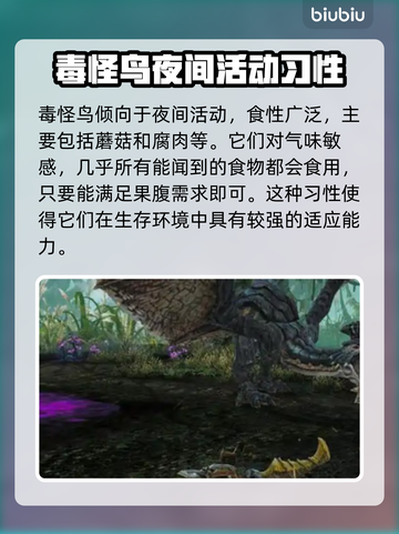 怪物猎人荒野毒怪鸟🔥超强攻略来了！截图2