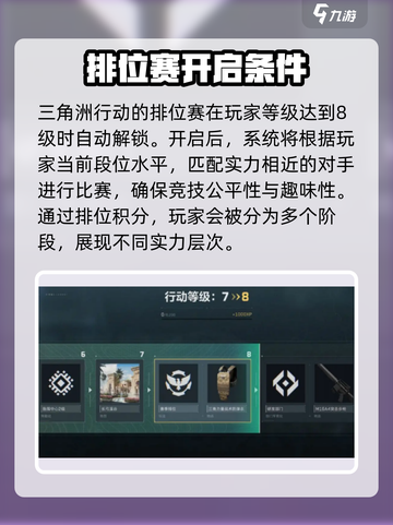 三角洲行动🔥排位赛开启条件大揭秘！截图2