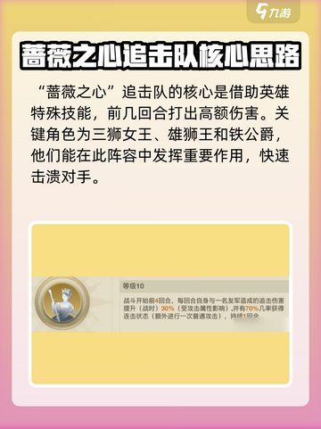 世界启元🔥蔷薇之心追击队阵容大曝光！💎截图2