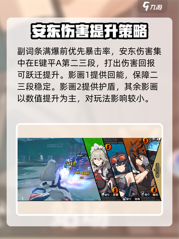 绝区零安东武器🔥超强推荐，这样搭配直接碾压对手！截图5