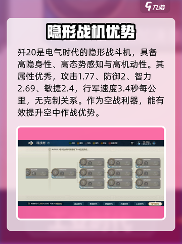 《世界启元》歼20属性曝光！💥截图3