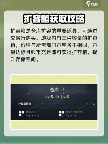 三角洲行动仓库扩容箱在哪介绍截图2