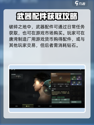 《破碎之地》武器配件获取全攻略💥截图2