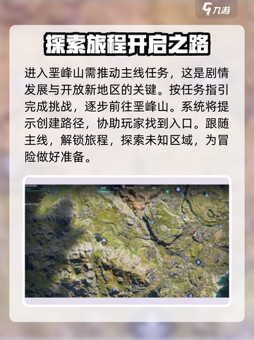 七日世界垩峰山怎么进入介绍截图2