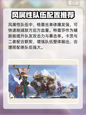 荒野国度最强队伍推荐介绍截图2
