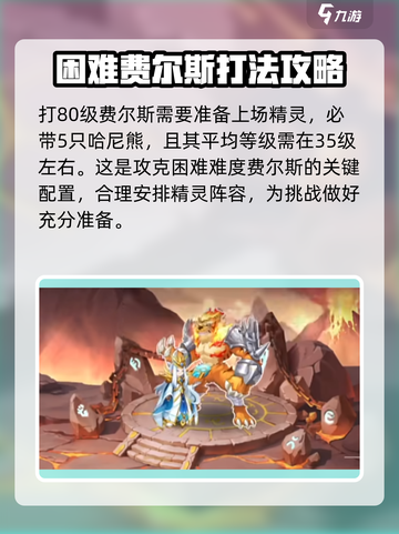西普大陆手游费尔斯怎么打介绍截图2