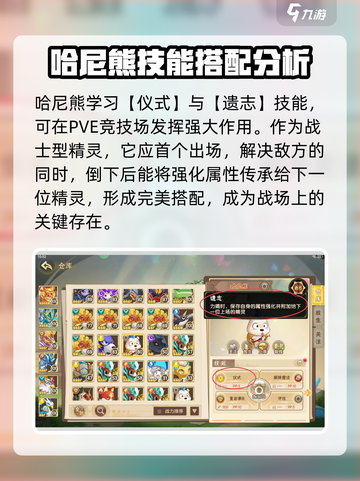 西普大陆手游哈尼熊仪式怎么学习介绍截图4