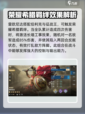 世界启元🔥雷欧尼达最强阵容搭配💡截图2