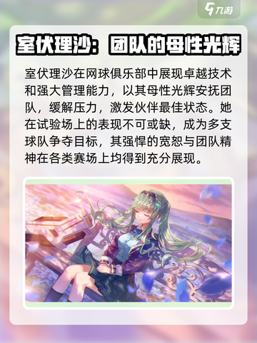 炽焰天穹室伏理沙🔥超强攻略，游戏名必备角色解读！截图2
