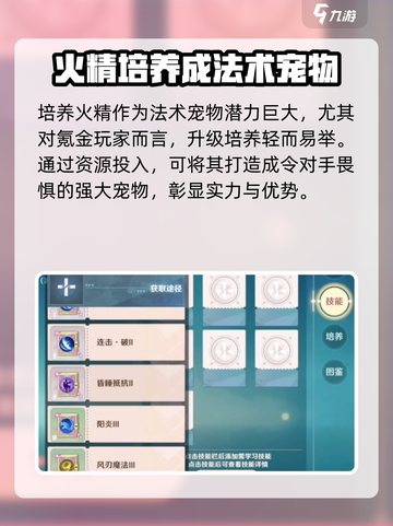魔力宝贝旅人火精怎么培养介绍截图4