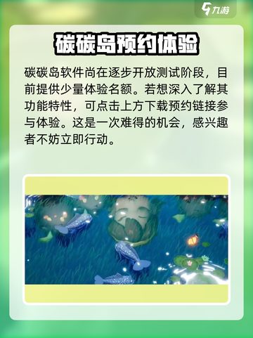 碳碳岛什么时候上线介绍截图2