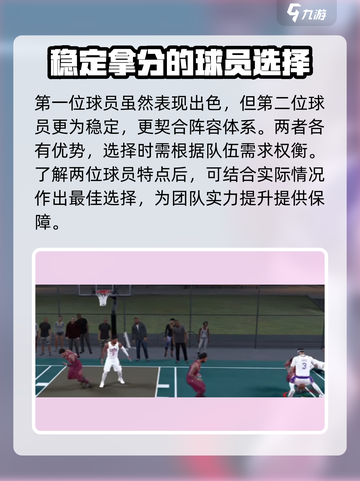 美职篮全明星街头一号位球员怎么选介绍截图5