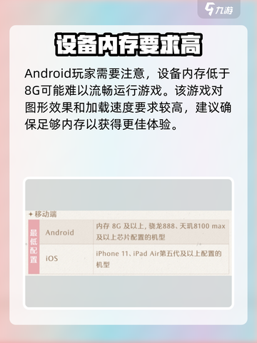 无限暖暖手机配置要求介绍截图2
