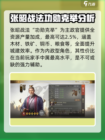 三国志战棋版内政武将怎么选介绍截图4