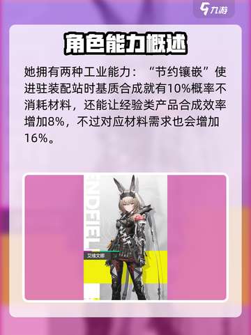 明日方舟终末地艾维文娜强度分析介绍截图4