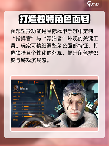星际战甲手游捏脸数据介绍截图2