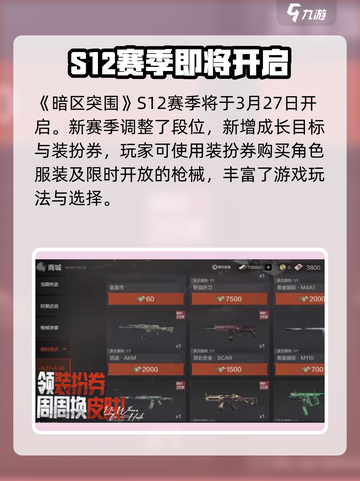 暗区突围s12赛季更新内容介绍截图2