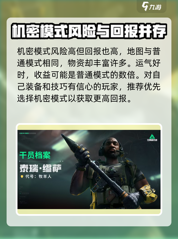 三角洲行动机密模式介绍介绍截图4