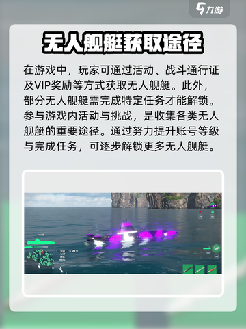 现代战舰无人舰艇怎么获得介绍截图2