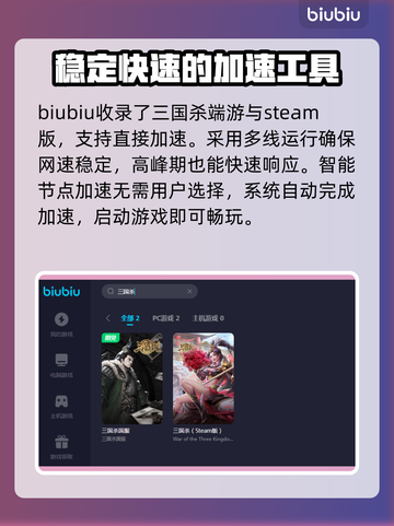 三国杀延迟高？用这个加速器⚡稳如老狗！截图3