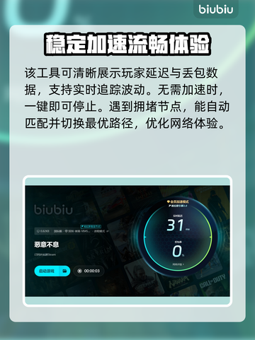 恶意不息闪退？这款加速器让你畅玩无忧🎉截图6