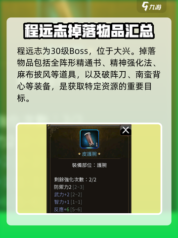 三国群英传国战版世界王掉落什么介绍截图2