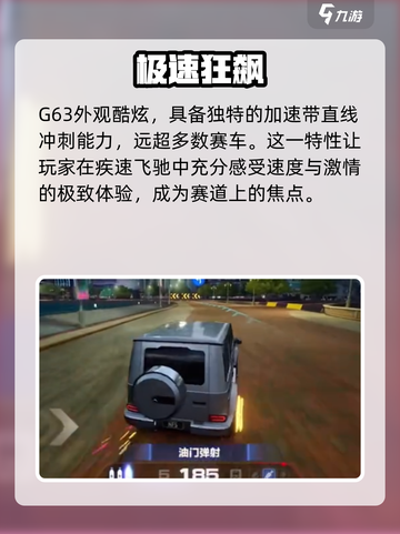 🔥《极品飞车》奔驰G63神级加点💥截图3