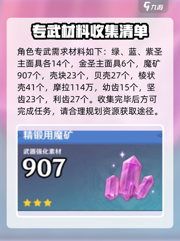 原神瓦雷莎材料有哪些介绍截图5