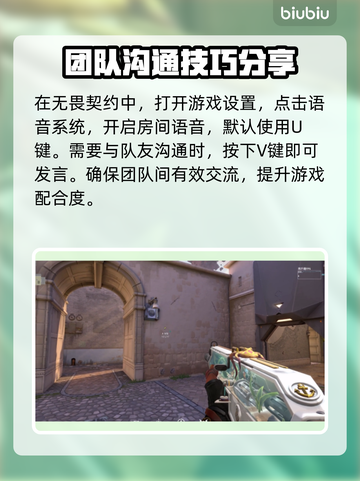 无畏契约：游戏语音按键大揭秘！🎮🔥截图2