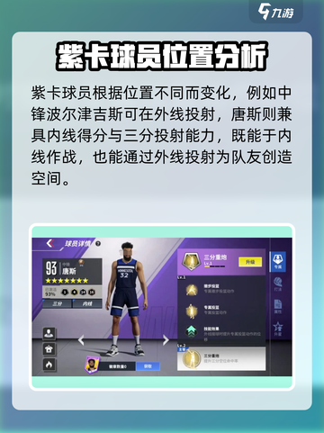 美职篮全明星紫卡推荐介绍截图2