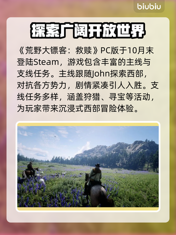 荒野大镖客PC版🔥首发平台大揭秘！截图2