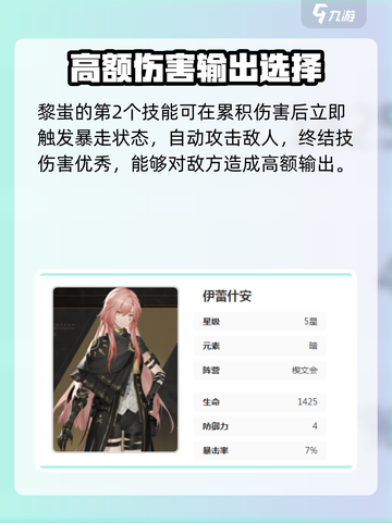 黑色信标🔥必抽角色推荐，新手必备✨截图3