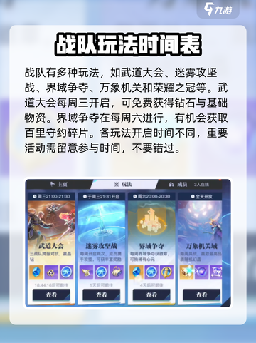 星之破晓创建战队有什么用​介绍截图5