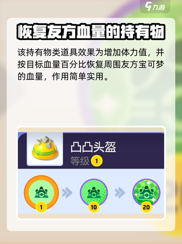 宝可梦大集结凸凸头盔有什么效果介绍截图2