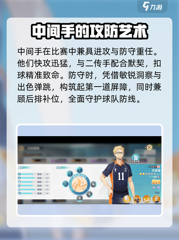 《排球少年手游中间手选角🔥攻略速看！🏐》截图2