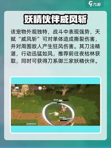 新人玩家必看！妖之乡刀侍鼯实战强度大揭秘💥截图4
