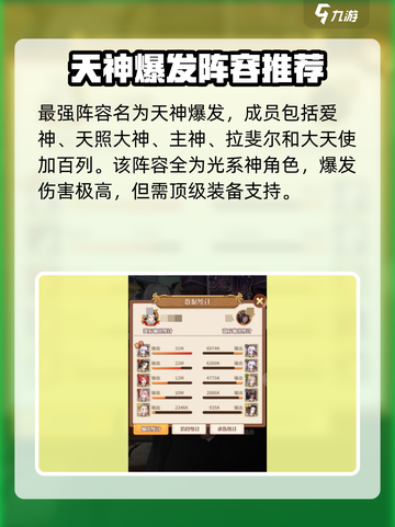 阿尔米娅赞歌最强阵容推荐介绍截图2