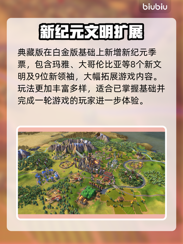 《文明6白金VS典藏！差了啥？🔥》🎮截图5