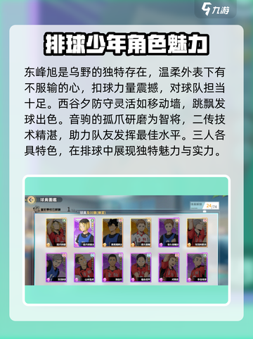 排球少年手游🔥SSR人物全揭秘！😍截图3