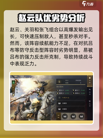 三国谋定天下🔥赵云配将+战法全解析！助你称霸战场👇截图4
