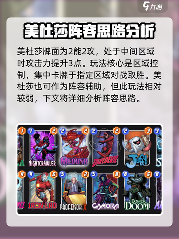 漫威终极逆转😎美杜莎最强阵容推荐✨截图2