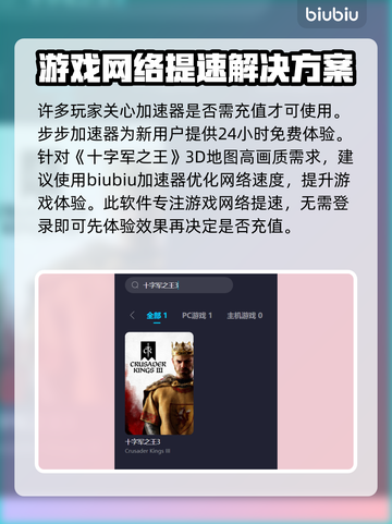 CK3闪退？这个加速器⚡让你畅玩不卡顿！截图3