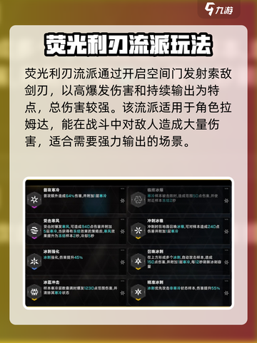 苍翼混沌效应🔥流派大全，必看攻略⚡截图2