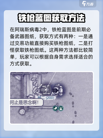阿瑞斯病毒2铁枪图纸获得方法介绍介绍截图2