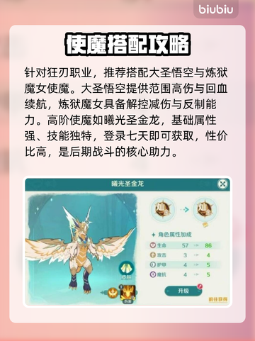 【奇幻梦旅人】神使搭配🔥必看攻略💥截图4