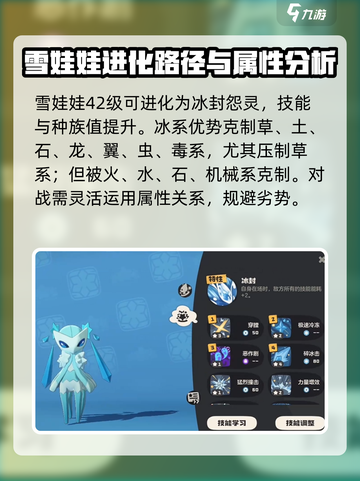 洛克王国世界雪娃娃技能搭配玩法介绍截图2