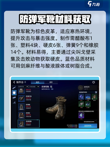 星球重启⚡防弹套装制作攻略🔥新手必看！截图4