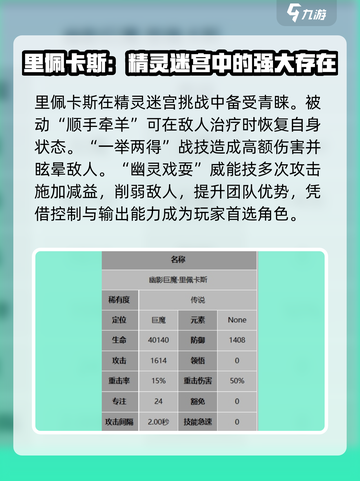 龙息神寂精灵迷宫里佩卡斯怎么样介绍截图3