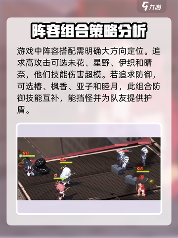 蔚蓝档案队伍搭配怎么选择介绍截图2