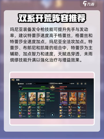 荒野国度阵容搭配介绍介绍截图3